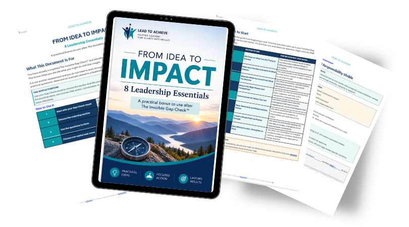 Mockup for 8 Leadership Essentials